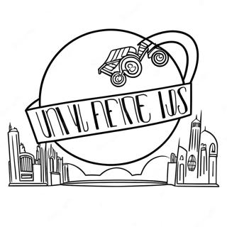 Universal Studios Logo Coloring Page 28044-25466