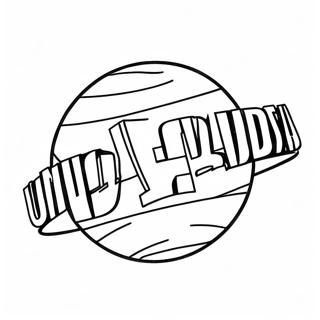 Universal Studios Logo Coloring Page 28044-25467