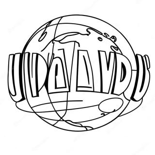 Universal Studios Logo Coloring Page 28044-25468