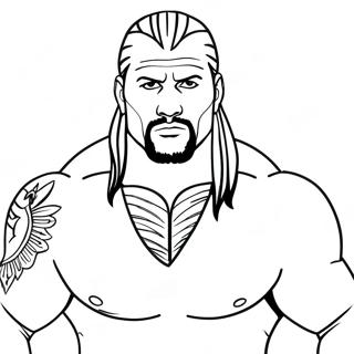 Wwe Coloring Page 28064-25484