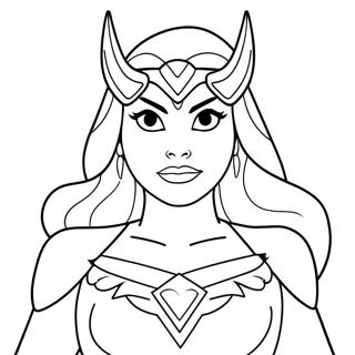 She Ra Coloring Page 28074-25492