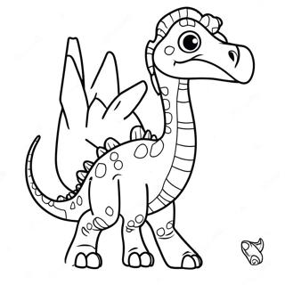 Therizinosaurus Coloring Pages