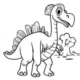 Therizinosaurus Coloring Page 28084-25499