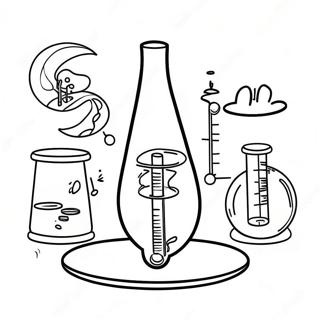 Exciting Physics Experiments Coloring Page 28125-25536