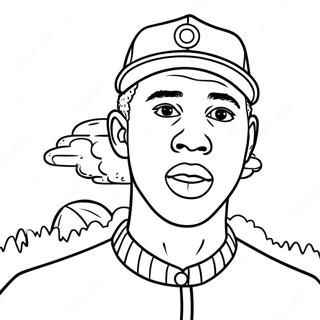 Tyler The Creator Coloring Page 28134-25538