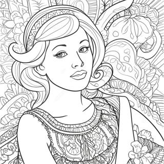 Women Coloring Page 2818-2282