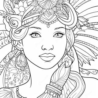 Women Coloring Page 2818-2283