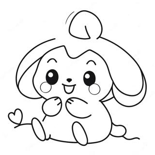 Pompompurin Coloring Page 281-226