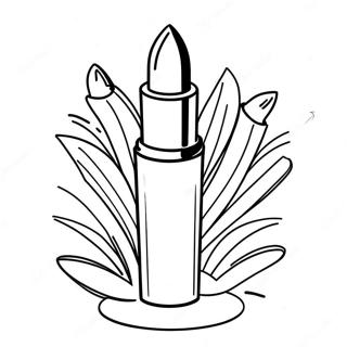 Glossy Lipstick Coloring Page 28205-25600