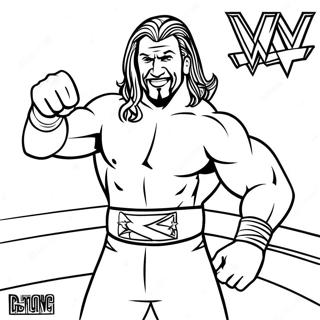 Wwe Coloring Page 28224-25611