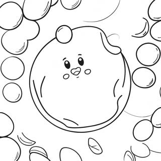 Gum Drop Coloring Pages