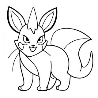 Glaceon Coloring Page 28265-25635