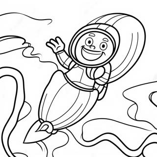 Rocket Power Adventure Coloring Page 28276-25646