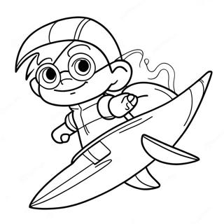 Rocket Power Adventure Coloring Page 28276-25648