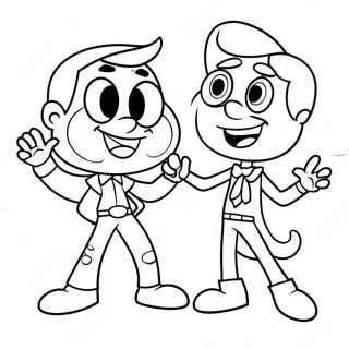 Fairly Oddparents Coloring Page 28285-25652