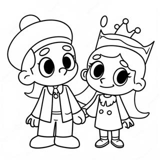 Timmy Turner And Fairy Godparents Coloring Page 28286-25653