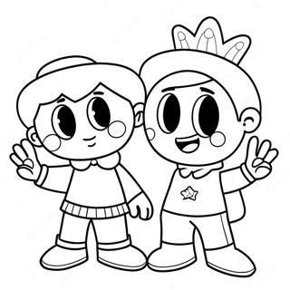 Timmy Turner And Fairy Godparents Coloring Page 28286-25655