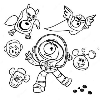 Toy Story Halloween Coloring Page 28295-25659