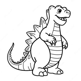 Among Us Godzilla Coloring Page 28335-25690