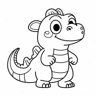 Cute Among Us Godzilla With Big Eyes Coloring Page 28336-25694