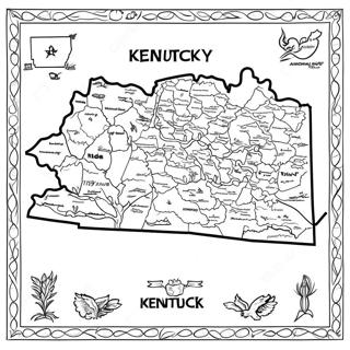 Kentucky Coloring Pages