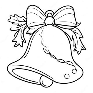 Christmas Bell Coloring Page 28395-25739