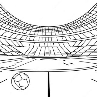 Football Field Coloring Page 28415-25754