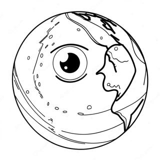 Earth To Luna Coloring Page 28455-25786