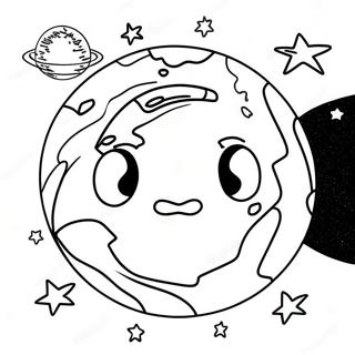 Earth To Luna Coloring Page 28455-25787