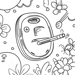 Type 1 Diabetes Awareness Coloring Page 28475-25802