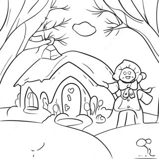 Let It Snow Coloring Page 28485-25812