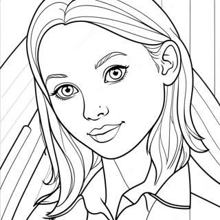 Caitlin Clark Coloring Page 28515-25834