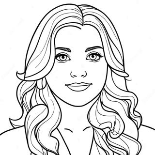 Caitlin Clark Coloring Page 28515-25835