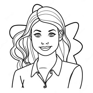 Caitlin Clark In Action Coloring Page 28516-25840