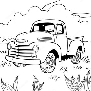 Classic Truck & Old Truck Coloring Pages