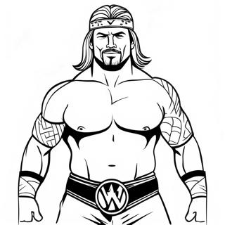 Wwe Coloring Page 28545-25859