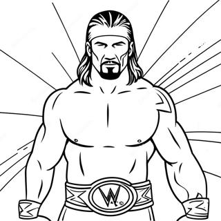 Wwe Coloring Page 28545-25860