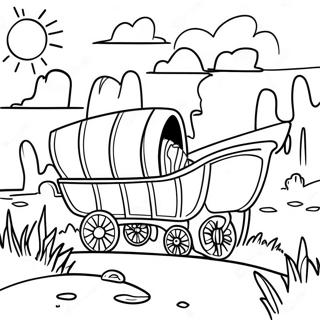 Oregon Trail Coloring Pages