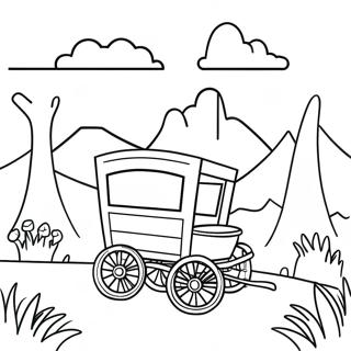 Oregon Trail Adventure Coloring Page 28616-25908