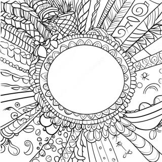 Friendship Bracelet Coloring Page 28646-25932