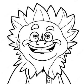 Heat Miser Coloring Page 28666-25947