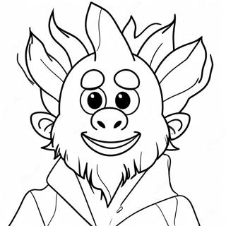 Heat Miser Coloring Page 28666-25948