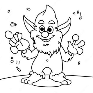 Heat Miser With Snowballs Coloring Page 28667-25949