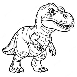 T Rex Coloring Page 2868-2322