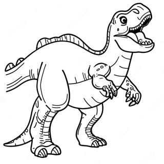 T Rex Coloring Page 2868-2324