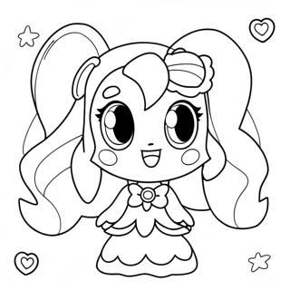 Magical Precure Transformation Coloring Page 28747-26013