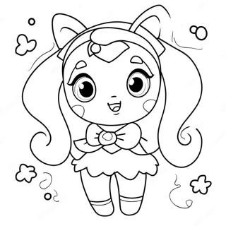 Magical Precure Transformation Coloring Page 28747-26016