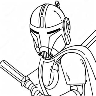 Clone Wars Coloring Page 28766-26027