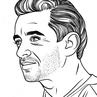 Xavi Coloring Page 28776-26036