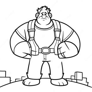 Wreck It Ralph Coloring Pages